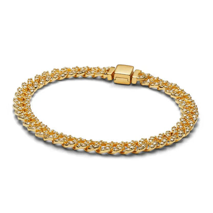 Moissanite Cuban Bracelet