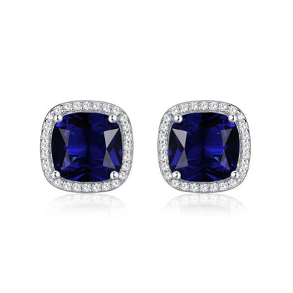 Gemstone Stud Earrings