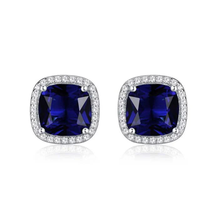 Gemstone Stud Earrings