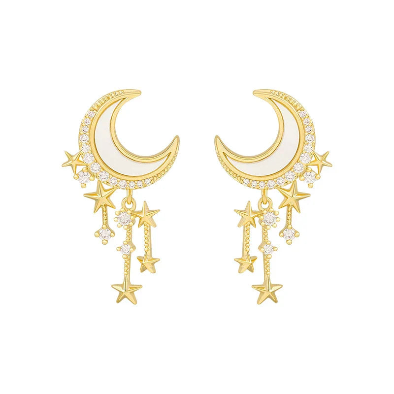 Luksus Moon Shine øreringe