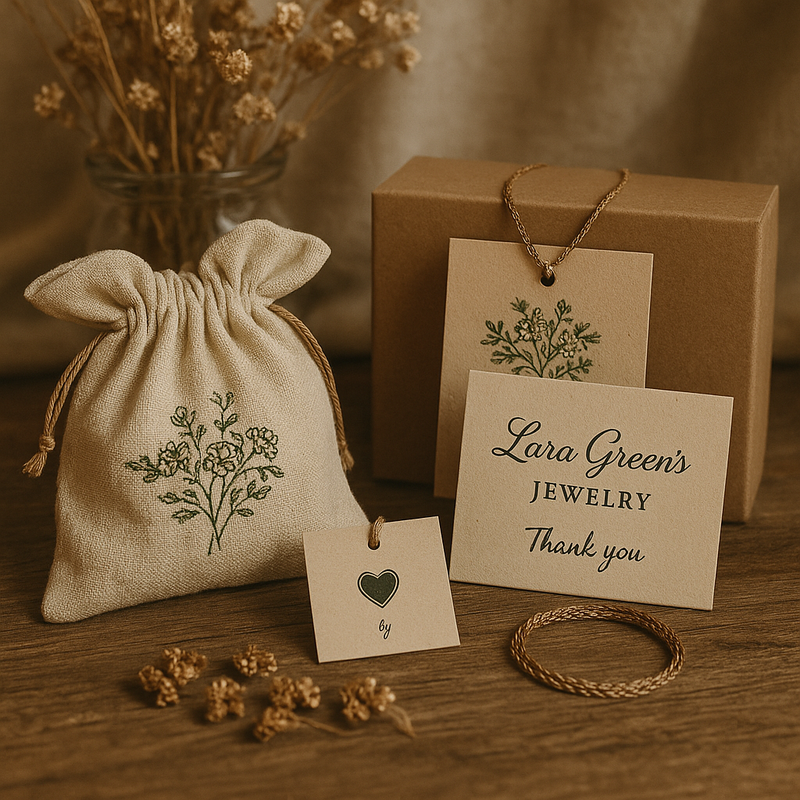Golden Heart Silver Ring