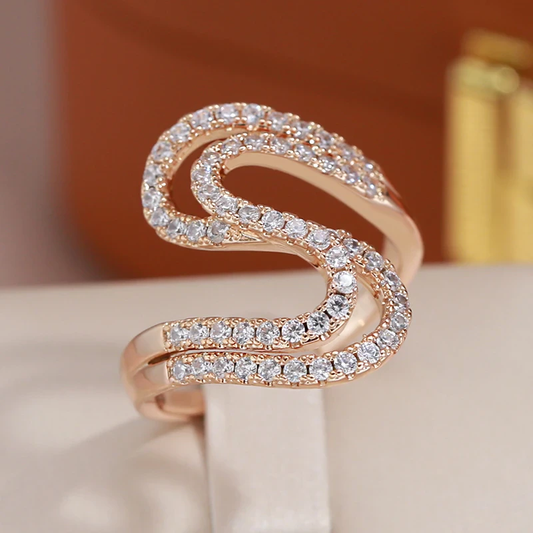 Elegant guldring